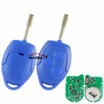 AfterMarket Ford Transit blue  3 button remote key   433MHz ASK 4D63 CHIP FCCID:6C1T 15K601 AG