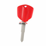 For Honda Motorcycle key blank with right blade red color