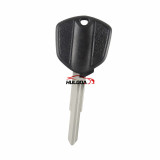 For Honda Motorcycle key blank with left blade black color