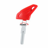 For Ducati motor  key blank with black red color