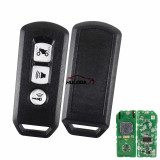 For Honda K35 V3 Motorcycle 3 button smart remote control FSK433 frequency 47 chip