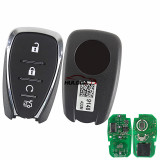 Original  for Chevrolet 4 button Smart remote  key with 433MHZ chip GM(HITAG2)