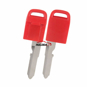 For yamaha motorcycle transponder key blank with right blade with red color