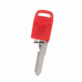 For yamaha motorcycle transponder key blank with right blade with red color