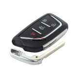 For Cadillac CT5  3+1 button Smart key blank with Emergency key blade，Modified key shell