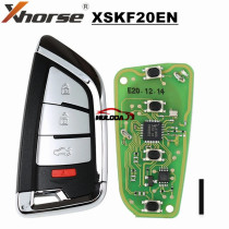 XHORSE UNIVERSAL KNIFE Style FLIP Wired Remote KEY 3 Buttons PN: XSKF20EN for VVDI2 VVDI Max MINI Tool