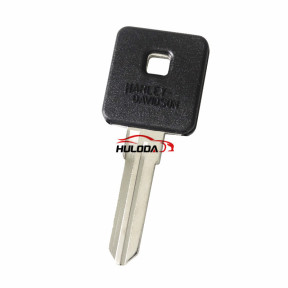 Harley motor key shell with left blade with black colour
