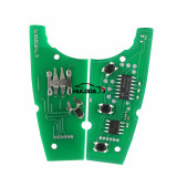 For Ford 3 button remote key with 433.92MHZ FSK model  with 4D63 chip BK2T15K601-AA/AB/AC  A2C53435329