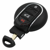 Original For BMW mini cooper 4 button keyless remote key shell,With emergency small key