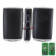 original for Mazda 3 button keyless remote key with 434MHZ with  ATMEL  AES 6A chip     IDE:B8373900