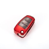 TPU Car Key Fob Full Cover Case Bag Shell Skin Keychain Holder for Audi C6 A7 A8 R8 A1 A3 A4 A5 Q7 A6 C5 Auto Styling Accessorie