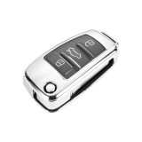 TPU Car Key Fob Full Cover Case Bag Shell Skin Keychain Holder for Audi C6 A7 A8 R8 A1 A3 A4 A5 Q7 A6 C5 Auto Styling Accessorie