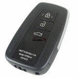 3 button remote key shell,used for all VVDI remote PCB, for Toyota remote ,for Lexus remote