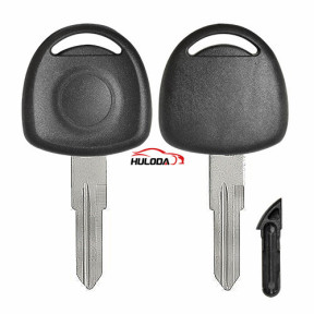 For Opel transponder key blank with HU46 blade（can put TPX long chip and Ceramic chip)