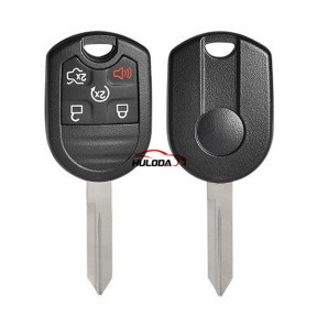 Enhanced version for ford 4+1 button remote key blank with FO38  blade  (D-SHELL) 