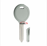For Chrysler Y160 transponer Key blank can put TPX long chip and Ceramic chip (GREY colour)