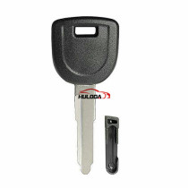 For Mazda transponer Key blank with MAZ24R blade can put TPX long chip and Ceramic chip
