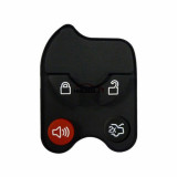 Enhanced version for ford 3+1 button remote key blank with HU101 blade (D-SHELL)