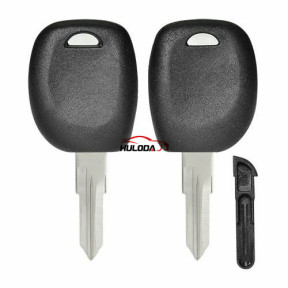 For Renault transponder key blank CLK PLUG with VAC102 blade（can put TPX long chip and Ceramic chip)