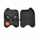 Enhanced version for ford 2+1 button remote key blank with HU101 blade  (D-SHELL)