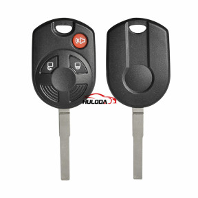 Enhanced version for ford 2+1 button remote key blank with HU101 blade  (D-SHELL) 