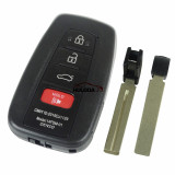 3+1 button remote key shell  ,used for all VVDI remote PCB, for Toyota remote ,for Lexus remote
