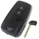 2 button remote key shell,used for all VVDI remote PCB, for Toyota remote ,for Lexus remote