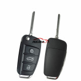 For Audi A6 3 button Remote Key blank without logo