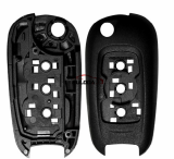 For buick 3 button flip remote key cover with HU100 blade