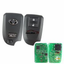 For Toyota original Yaris/VIOS 2 button remot key with 8A 433mhz PCB NO.:61E381-0010 FCC ID:BS1EW Year:2015-2017