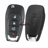 For Chevrolet 3+1 button flip remote key blank