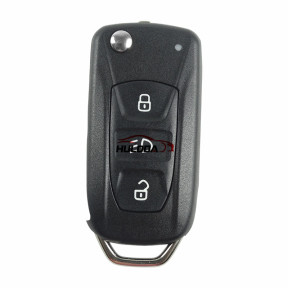3 button folding car key shell, suitable for India TATA remote control key cover Fob Special for India，Without key blade