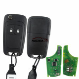 original for Chevrolet  2 button remote key with 434mhz 5WK 50079 95507070 GM(HITA G2) 7937E chip