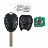 BMW MINI 3 button remote key with PCF7935 (ID33) chip with 315mhz