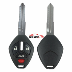 For Mitsubishi  3+1button remote key blank with MIT8 blade