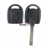 for VW, Skoda transponder key shell  with HU162T blade