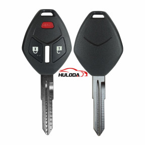 For Mitsubishi  2+1button remote key blank with MIT8 blade