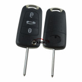 Great Wall 3 button folding  car key shell with logo