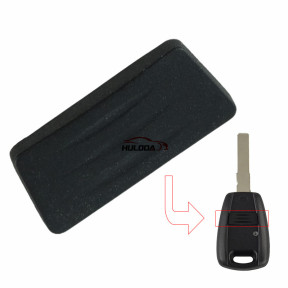 For Fiat 1 button remote key button（black）