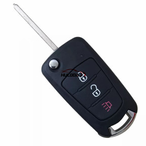 For  Great Wall 2+1 button folding car key shell with logo