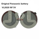 100% Original VL2020  90 Degrees Pins Replace +3V Rechargeable Battery For BMW Car Key Remote