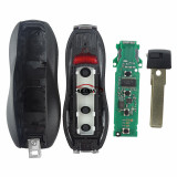 For Porsche 4 button keyless remote key with 434mhz
