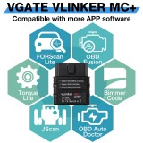 Vgate vLinker MC+ ELM327 V2.2 WIFI OBD2 Scanner Bluetooth-Compatible ICAR PRO 4.0 ELM 327 For Android/IOS car Diagnostic Tools