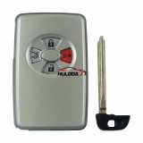 For Toyota 3+1 button remote key shell with key blade,used for Toyota Avalon Camry Highlander Crown Corolla