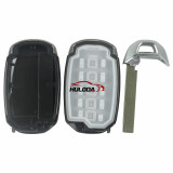 For Hyundai 5 button remote key blank without logo