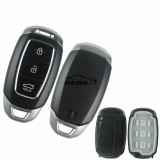 For Hyundai 3 button remote key blank without logo
