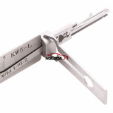 Lishi KW5-L  2 in 1 lock pick and decoder，used for Kawasaki motorcycle ，Anti-slot ,used for Kwikset