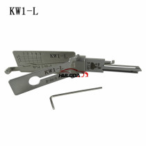 Genuine Lishi KW1-L 2 IN 1 lock pick and decoder ,used for Kawasaki motorcycle ,Anti-slot ,used for Kwikset