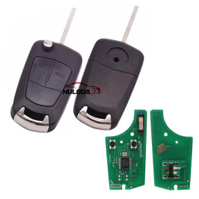 For Opel ASTRA H  2 button flip  remote key with 434mhz with pcf7941 chip