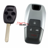 For Honda 3+1 button new modification and replacement remote control car key case suitable for Honda Accord Civic CRV